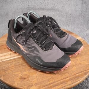 Saucony Peregrine 12 GTX Alloy/Quartz Women's 9 GORE-TEX‎ Trail Shoes S10740-20